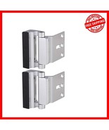 2 Pack Silver Door Reinforcement Locks - 800 Lbs Force for Ultimate Safety - $585.40 MXN
