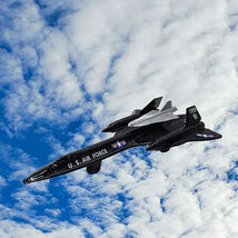 Zee A210 Lockheed SR-71US Diecast Aircraft Model, Motormax 4.5 Inch - $38.50