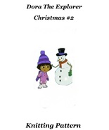 Dora the Explorer and Snowman Christmas Jumper Digital Knitting Pattern   - £6.27 GBP