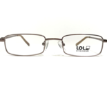 Laugh Out Loud Kinder Brille Rahmen LOL-10 Sand Gold Rechteckig 46-18-135 - £33.32 GBP