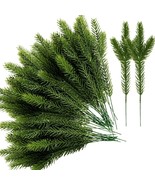 Alpurple 45 Packs Artificial Pine Needles Branches Garland, 10 2 X 2 5 Inch - $555.44 MXN