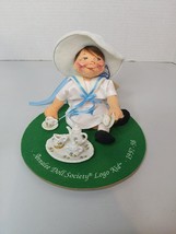 Vintage Annalee Doll Society Tea Time Logo Kid 1997-98 Mini Tea Set - £21.92 GBP