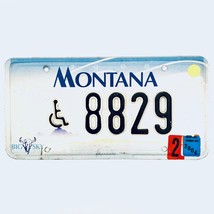 2004 United States Montana Disabled Passenger License Plate 8829 - £13.23 GBP