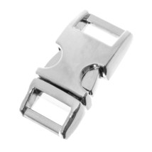 Metal Alloy Buckles - Durable And Strong Construction (1/2-Inch Silver, ... - £14.05 GBP