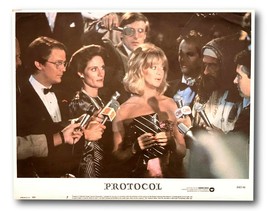 &quot; Protocol &quot; Original 11x14 Authentic Lobby Card 1984 Goldie Hawn Chris Sarandon - £26.71 GBP
