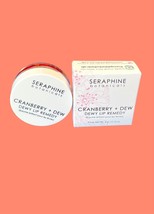Seraphine Botanicals Cranberry + Dew Dewy Lip Remedy 4 G 0.14 Oz Nib - £11.67 GBP