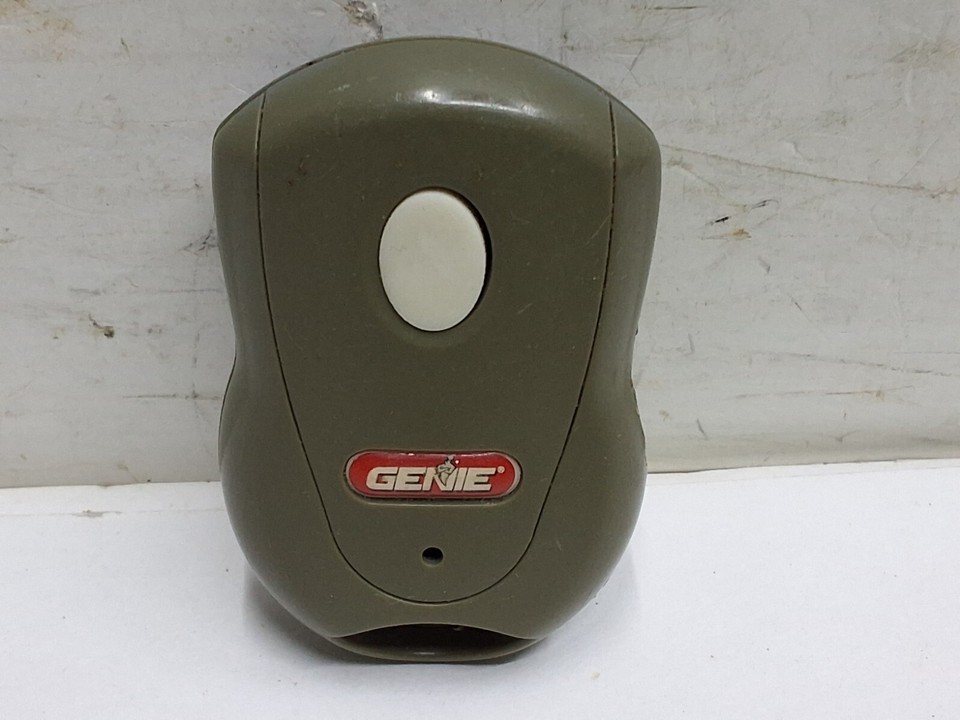 Genie single button garage door and gate remote opener fob  GICT390 - $19.79