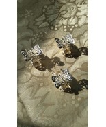 Butterfly Rhinestone Diamond Statement Mini Jaw clips 3 pack - £6.25 GBP