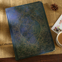Retro Vintage Hard Cover Journal Notebook Lined Paper Writng Diary Planner  - £29.65 GBP