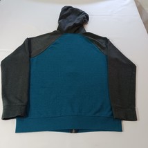 Urban Pipeline The Ultimate Hoodie Men's Teal & Gray Full Zip Sweatshirt Size S image 2