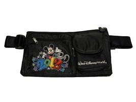 Walt Disney World 2012 Mickey Mouse Cross Body Waist Belt Bag Fanny Pack - £11.16 GBP