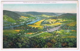 Postcard Erie Pennsylvania Erie Railway Starucca Viaduct - £3.20 GBP