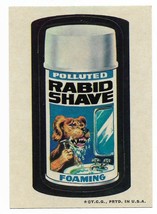 Topps Wacky Packages 1973 3rd series Rabid Shave tan back Rapid Shave Pa... - $19.99