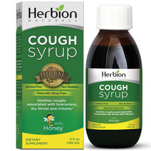 Herbion Naturals Cough Syrup with Honey - 5 FL Oz - Helps Relieve Cough ... - $11.99