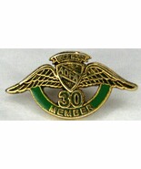 AOPA Aircraft Owners &amp; Pilots Association 30 Year Member Award Lapel Pin - $368.88 MXN