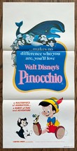 *Walt Disney&#39;s PINOCCHIO (1940) Australian Daybill Poster Animation Classic - £39.96 GBP