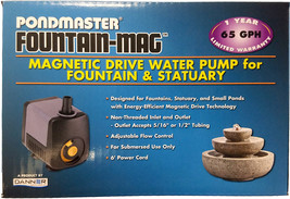 Pondmaster Fountain-Mag Magnetic Drive Water Pump 65 GPH Pondmaster Fountain-Mag - £28.43 GBP