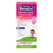 6/26 Benadryl Children’s Dye-Free Allergy Relief Liquid, Allergy Medicin... - $8.90