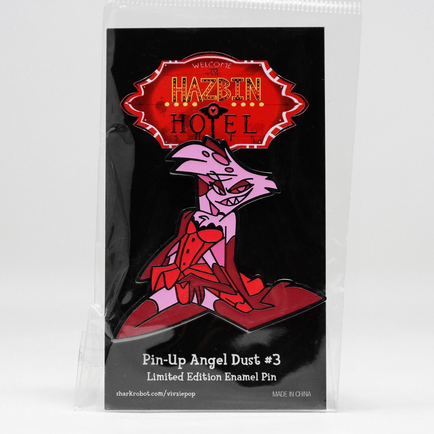 Primary image for Hazbin Hotel Pin-Up Angel Dust #3 Limited Edition Enamel Pin Valentine's