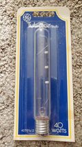 GE 40 Watt Tubular Light Bulb T6.5 40W E17 for Appliance Vintage Christm... - $6.00