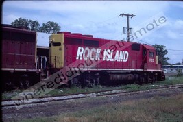 Orig. Slide Chicago Rock Island &amp; Pacific CRIP 4703 EMD GP40 N. Little R... - $14.95