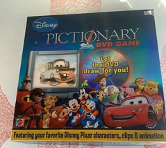 Disney Pictionary DVD Game Only One Erasable Market And No Directions - £4.74 GBP