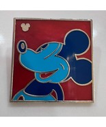 Disney Mickey Mouse Neon Square Series Red Pin 2010 - $12.08 CAD