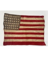 Vintage 48 Star American U.S. Flag Cotton 10 1/2” x 7 USA Patriotic Memo... - $614.69 MXN