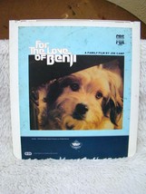 CED VideoDisc For the Love of Benji (1977) Mulberry Square Productions C... - £3.98 GBP