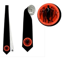 Necktie 007 James Bond Spy British MI6 Cosplay Halloween - £19.59 GBP