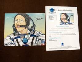 CHRISTINA KOCH ARTEMIS NASA ASTRONAUT SIGNED AUTO PRINT PHOTO ZARELLI BE... - $346.49