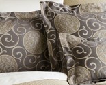 Sferra TARSIA Jacquard 3P Queen Duvet Cover Shams Set Slate $1385 - £338.65 GBP