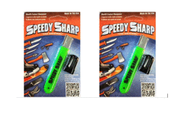 &quot;The Original&quot; Speedy Sharp Carbide Sharpener, Knife Sharpener, green (2 pack) - £23.88 GBP