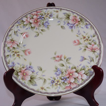 Andrea By Sadek Decorative Floral Plate Serving Or Display Colorful Bold Pattern - £14.24 GBP