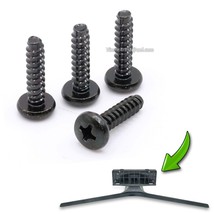 4 Monitor Stand Screws Samsung UN50JS7000F Base Leg Pedestal UN55JS7000F... - €2,56 EUR