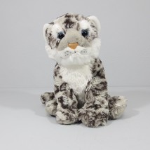 Wild Republic Snow Leopard 10 inch Plush Stuffed Animal Realistic Gray - £11.37 GBP