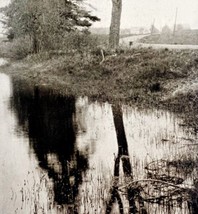 Rockport Tide And Topsham Banks Maine 1924 Gravure Print New England DWT8B - £5.25 GBP