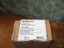 NEW Case 12  Solus System Plast Betts Conveyor Latch Spring Black # SF-S... - £23.77 GBP