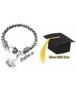 Graduation Grad Class of 2023 Silver Charm Bracelet Believe + Gift Box - £9.51 GBP