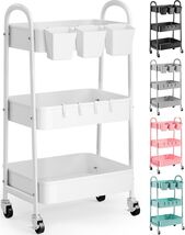 Multi-Functional Rolling Cart with Lockable Wheels - Perfect for Kitchen... - $70.24