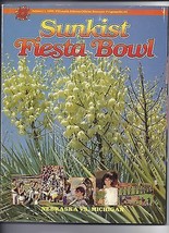 1986 Fiesta Bowl Game program Nebraska Cornhuskers Michigan Wolverines - $80.44