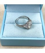 Radiante Brillante Corte 3.55TCW (2.05CT) Igi Laboratorio Crecido Anillo... - $5,237.39