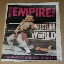 WWE Wrestling Inland Empire Newspaper Vintage 2013 Natalya Neidhart - $29.99