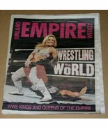 WWE Wrestling Inland Empire Newspaper Vintage 2013 Natalya Neidhart - $570.99 MXN