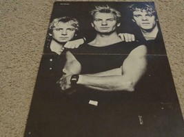 The Police teen magazine poster clipping Teen Beat Tiger Beat crossed arms - $4.00