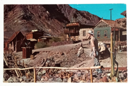 Calico Ghost Town View from Maggie Mine Cutoff Road Yermo CA Postcard c1970s - £4.09 GBP