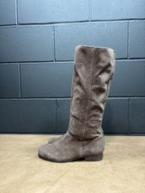Nine West Vintage America Cookin Brown Suede Knee High Boots Women’s Sz 7 M - £31.57 GBP
