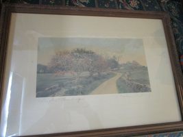 Wallace Netting Hand Colored Prints American Cottage Grafton CANOPIED Ne... - £58.55 GBP