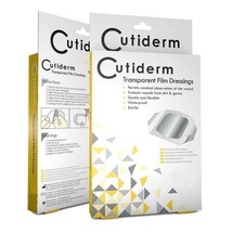 Cutiderm Transparent Film Dressings 100mm x 120mm x 10 - £10.94 GBP