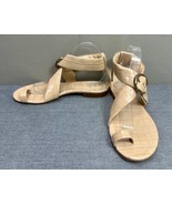 Beautiful CHLOE Embossed Croc Sandals Size 41 IT / 11 US Made in Italy - £97.46 GBP